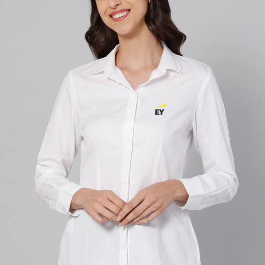 Rare rabbit white formal shirt for women