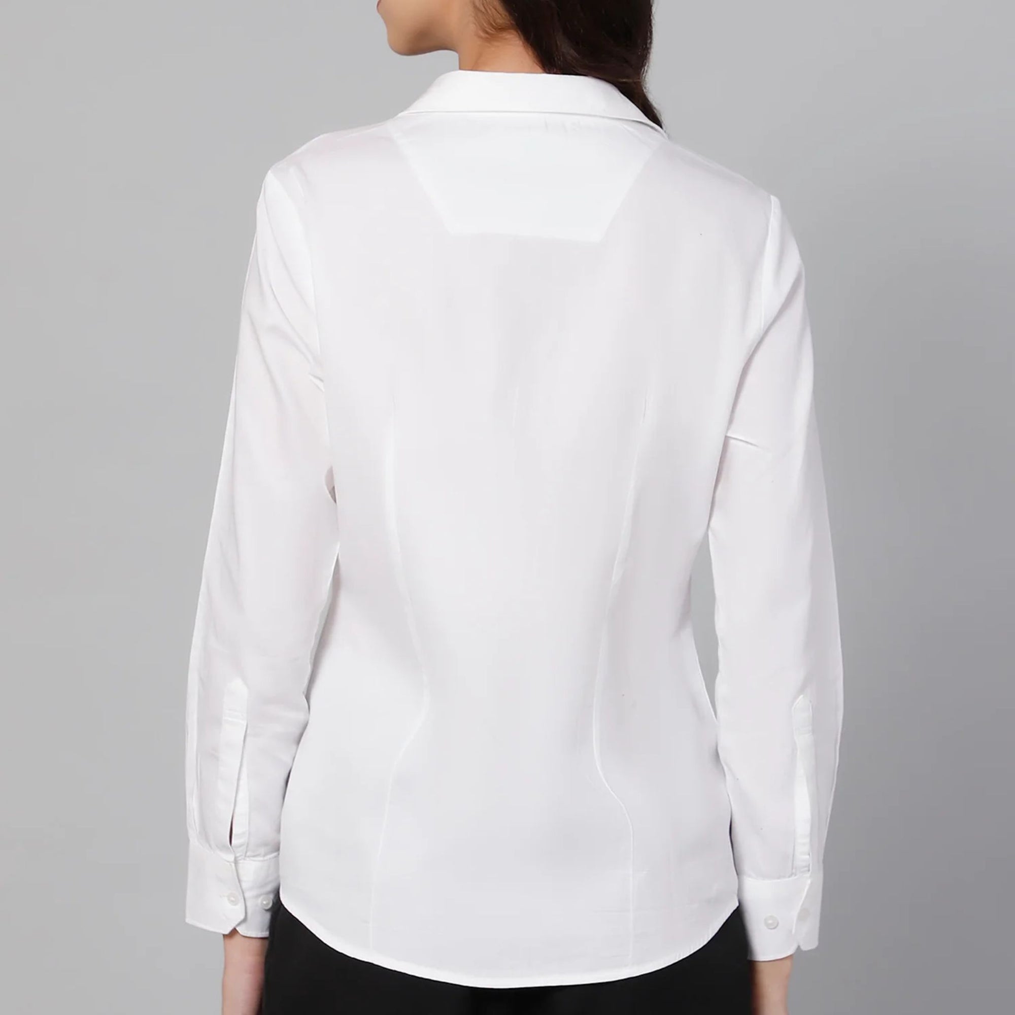 Rare rabbit white formal shirt for women