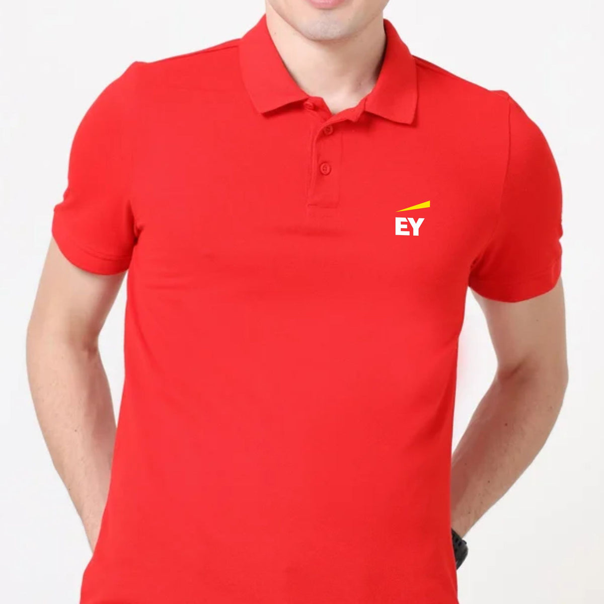 Puma  esn polo tee red