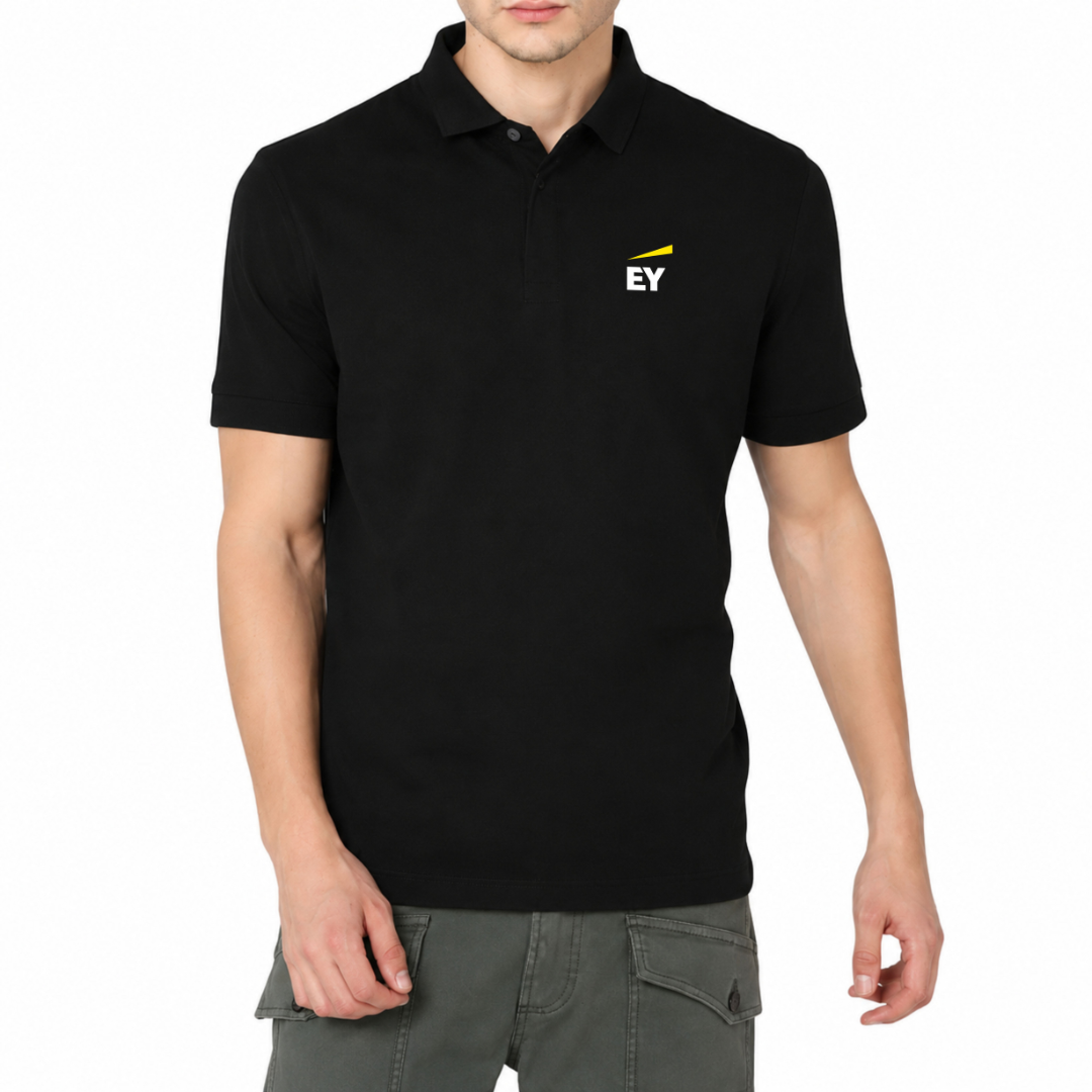 Van Heusen polo Black T-shirt