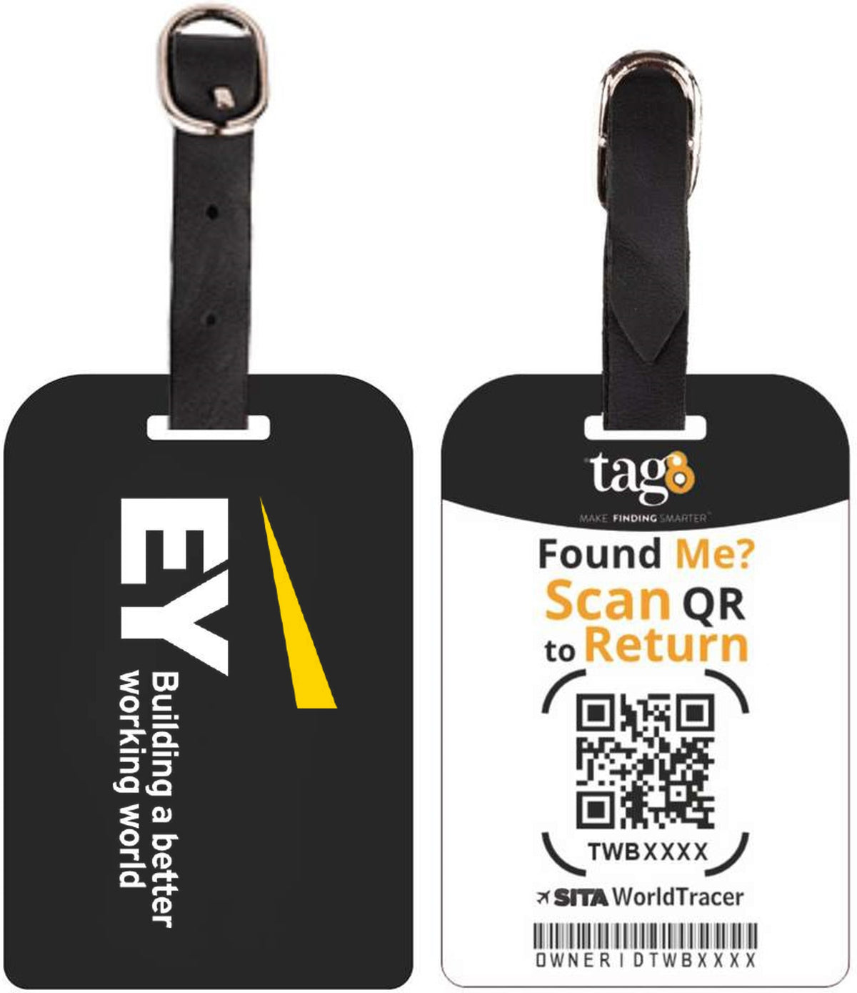 QR Bag Tag (pack of 2)