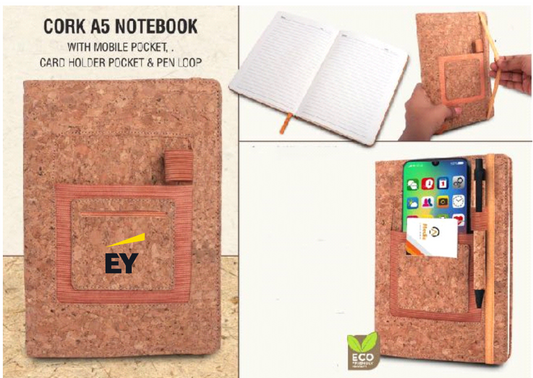 Cork A5 Notebook